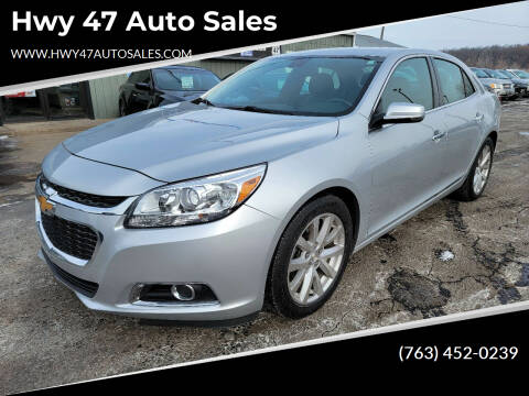 2016 Chevrolet Malibu Limited for sale at Hwy 47 Auto Sales in Saint Francis MN