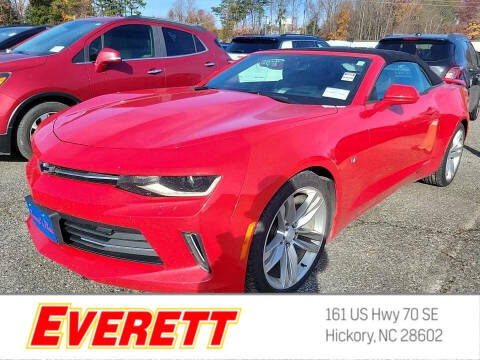 2017 Chevrolet Camaro for sale at Everett Chevrolet Buick GMC in Hickory NC