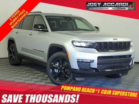2022 Jeep Grand Cherokee L for sale at PHIL SMITH AUTOMOTIVE GROUP - Joey Accardi Chrysler Dodge Jeep Ram in Pompano Beach FL
