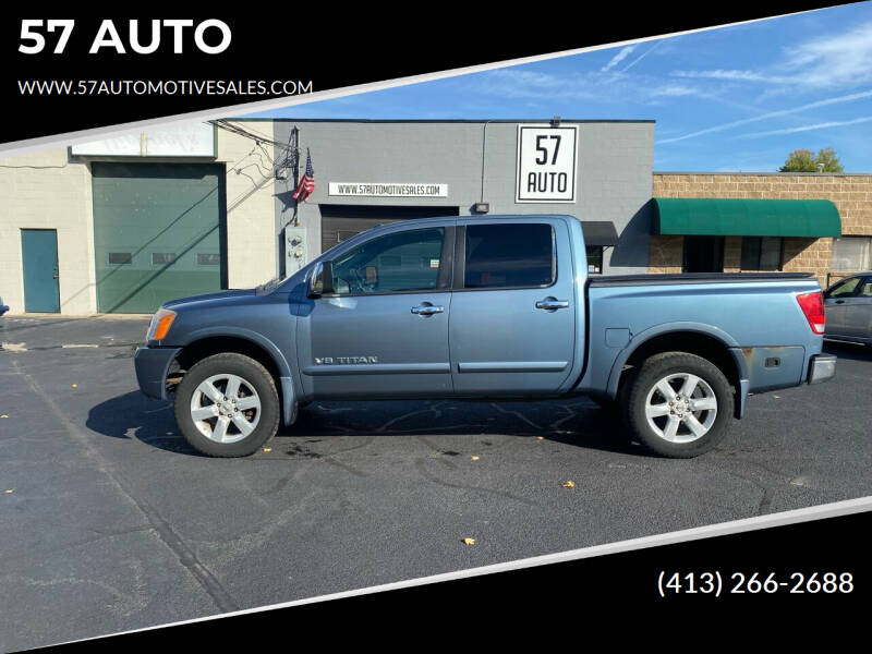 2010 Nissan Titan for sale at 57 AUTO in Feeding Hills MA