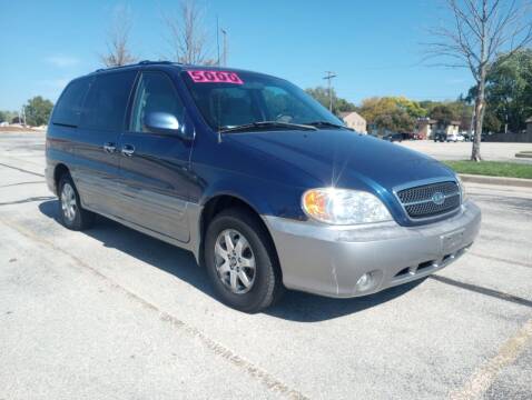 2004 Kia Sedona for sale at B.A.M. Motors LLC in Waukesha WI