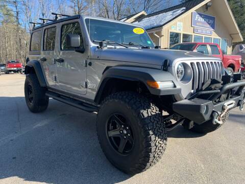 2018 Jeep Wrangler Unlimited for sale at Fairway Auto Sales in Rochester NH