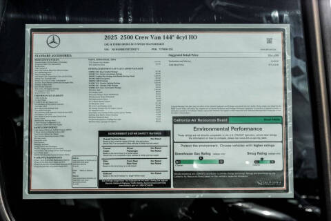 2025 Mercedes-Benz Sprinter