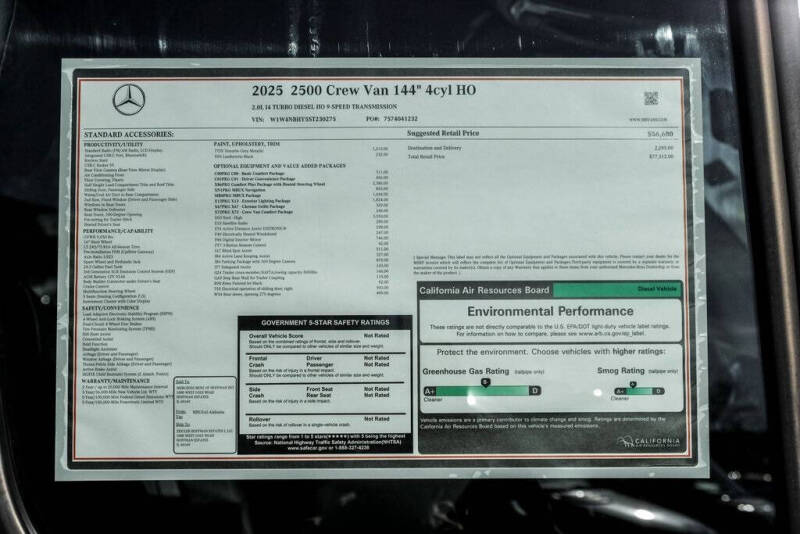 2025 Mercedes-Benz Sprinter