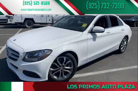 2015 Mercedes-Benz C-Class for sale at Los Primos Auto Plaza in Brentwood CA