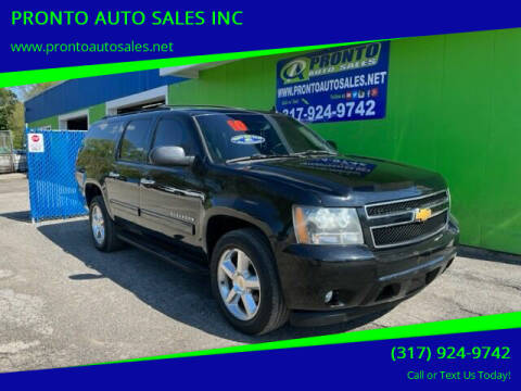 2010 Chevrolet Suburban for sale at PRONTO AUTO SALES INC in Indianapolis IN