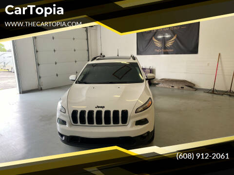 2016 Jeep Cherokee for sale at CarTopia in Deforest WI