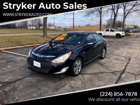 2014 Hyundai Sonata Hybrid for sale at Stryker Auto Sales in South Elgin IL