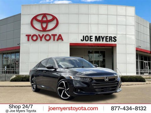 2021 Honda Accord for sale at Joe Myers Toyota PreOwned in Houston TX