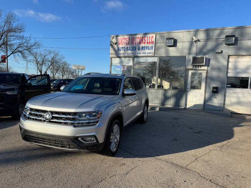 2019 Volkswagen Atlas for sale at United Motors LLC in Saint Francis WI