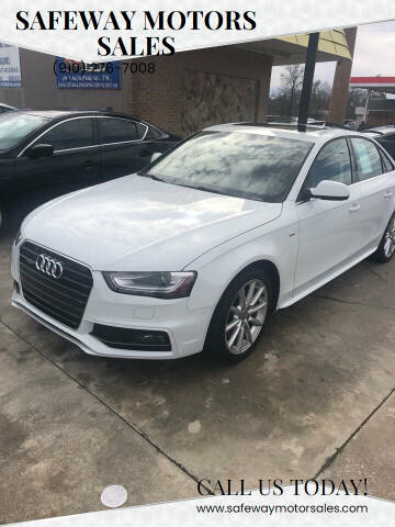 2016 Audi A4 for sale at Safeway Motors Sales in Laurinburg NC