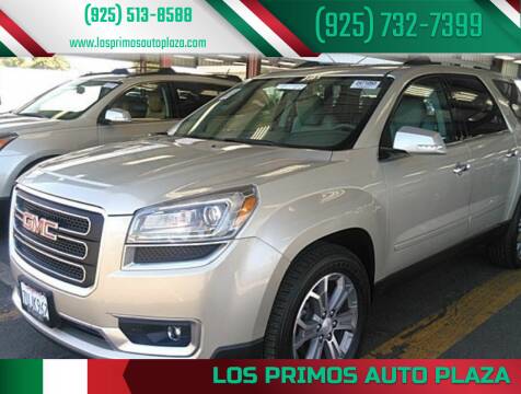 2014 GMC Acadia for sale at Los Primos Auto Plaza in Brentwood CA