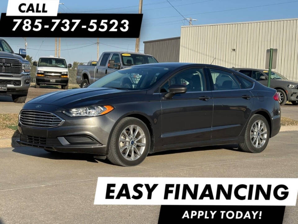 2017 Ford Fusion for sale at Keller Motors in Palco, KS