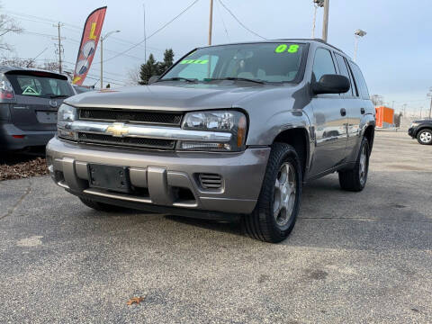 2008 Chevrolet TrailBlazer for sale at HIGHLINE AUTO LLC in Kenosha WI