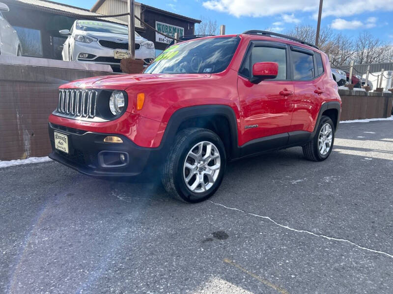 2016 Jeep Renegade for sale at WORKMAN AUTO INC in Bellefonte PA