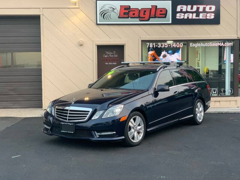 2013 Mercedes-Benz E-Class for sale at Eagle Auto Sale LLC in Holbrook MA