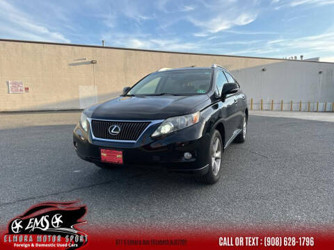 2010 Lexus RX 350 for sale at Elmora Motor Sport in Elizabeth NJ