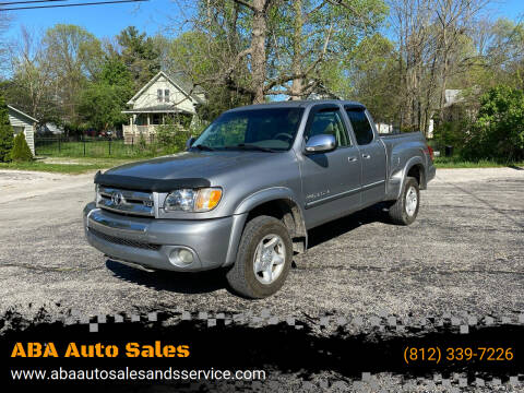 2003 Toyota Tundra for sale at ABA Auto Sales in Bloomington IN