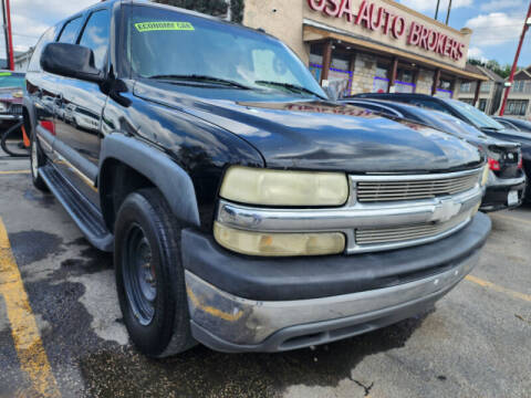2003 Chevrolet Suburban for sale at USA Auto Brokers in Houston TX