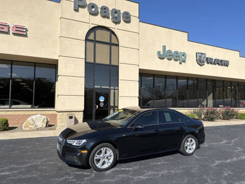 2018 Audi A4 for sale at Poage Chrysler Dodge Jeep Ram in Hannibal MO