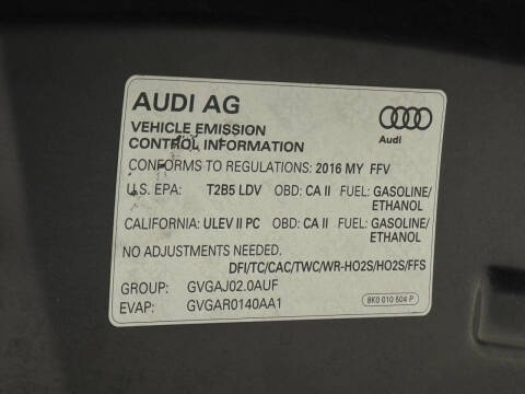 2016 Audi A4 2.0T quattro Premium