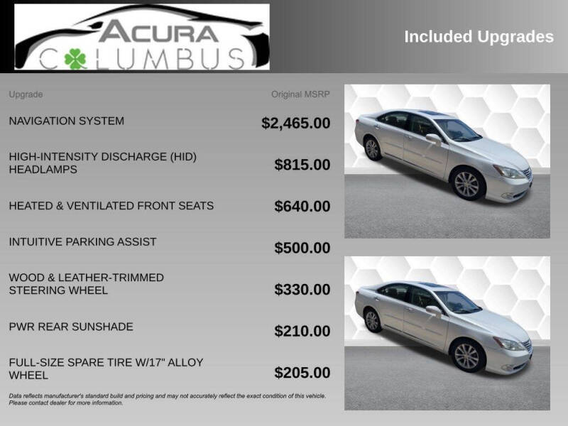2011 Lexus ES 350
