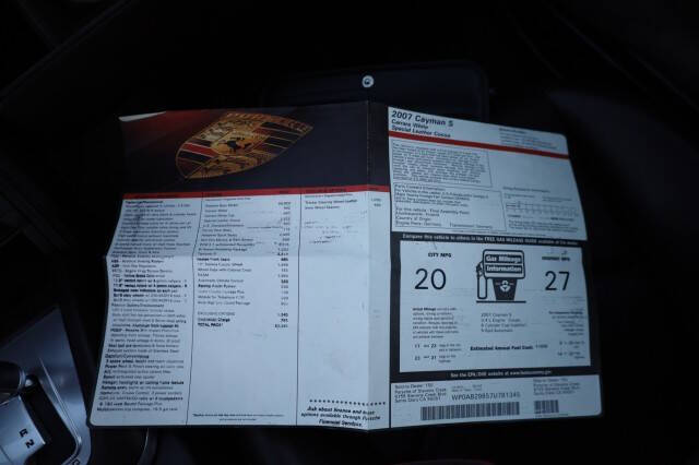 2007 Porsche Cayman S