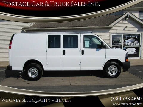 2019 GMC Savana Cargo for sale at Portage Car & Truck Sales Inc. in Akron OH