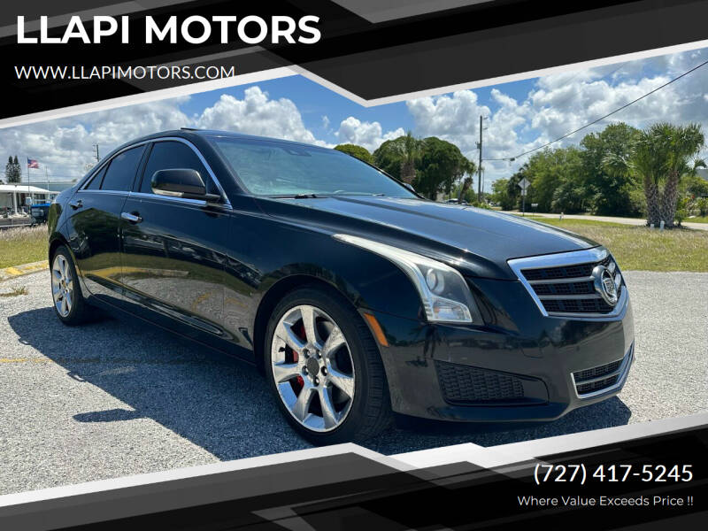 2013 Cadillac ATS for sale at LLAPI MOTORS in Hudson FL