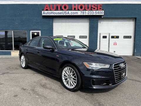 2016 Audi A6 for sale at Auto House USA in Saugus MA