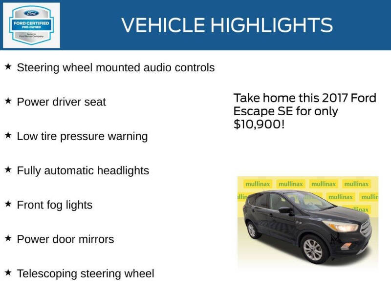 2017 Ford Escape SE