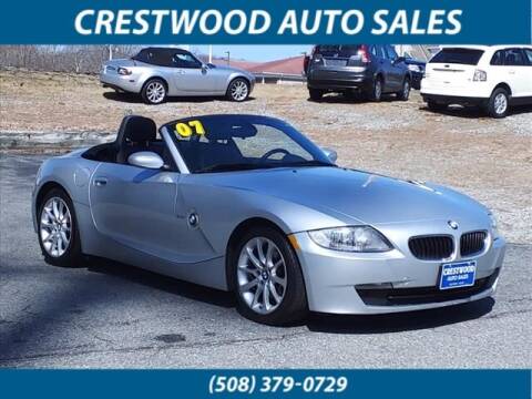 2007 BMW Z4 for sale at Crestwood Auto Sales in Swansea MA