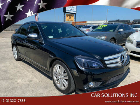 2009 Mercedes-Benz C-Class for sale at Car Solutions Inc. in San Antonio TX