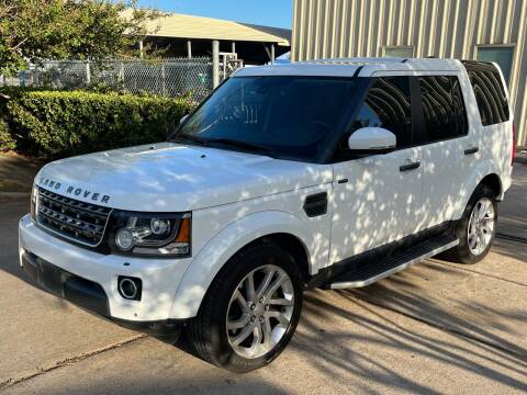 2016 Land Rover LR4 for sale at Texas Motor Sport in Houston TX