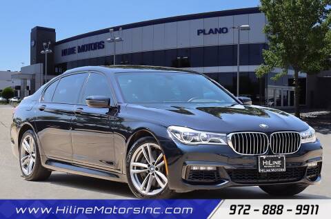 2016 BMW 7 Series for sale at HILINE MOTORS in Plano TX