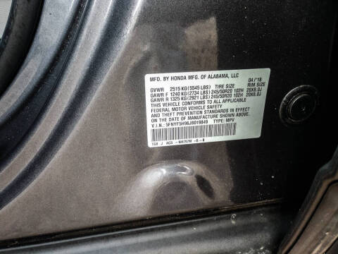 2018 Honda Pilot Touring