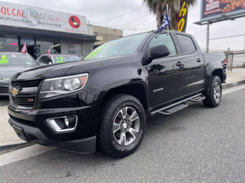 2016 Chevrolet Colorado for sale at Sol Cal Financial Corp in Whittier CA