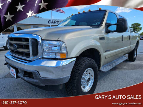 2001 Ford F-350 Super Duty for sale at Gary's Auto Sales in Sneads Ferry NC