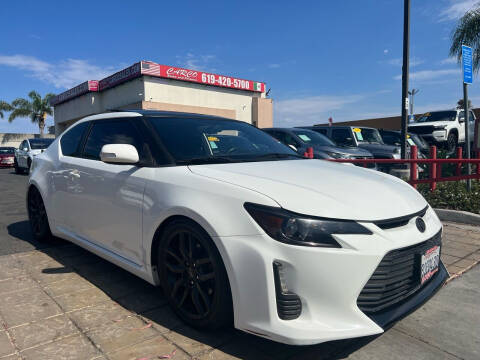 2014 Scion tC for sale at CARCO SALES & FINANCE in Chula Vista CA