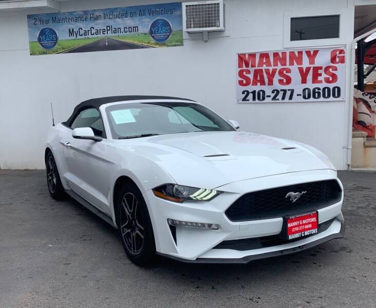 2020 Ford Mustang for sale at Manny G Motors in San Antonio TX