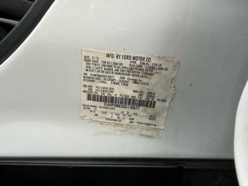 2016 Ford Taurus Police Interceptor