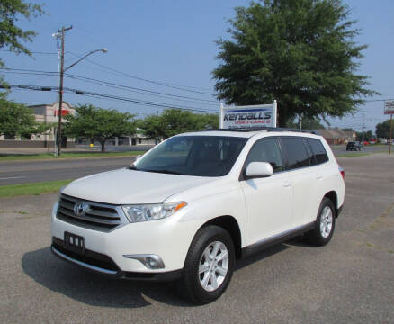 2013 Toyota Highlander for sale at Kendall's Used Cars 2 in Murray KY