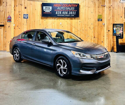 2017 Honda Accord for sale at Boone NC Jeeps-High Country Auto Sales in Boone NC