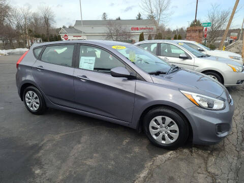 2017 Hyundai Accent for sale at R C Motors in Lunenburg MA