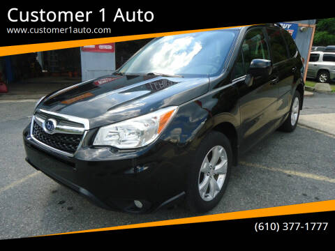 2015 Subaru Forester for sale at Customer 1 Auto in Lehighton PA