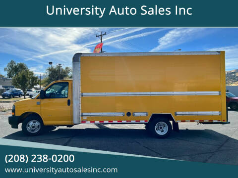 2018 GMC Savana for sale at University Auto Sales Inc in Pocatello ID