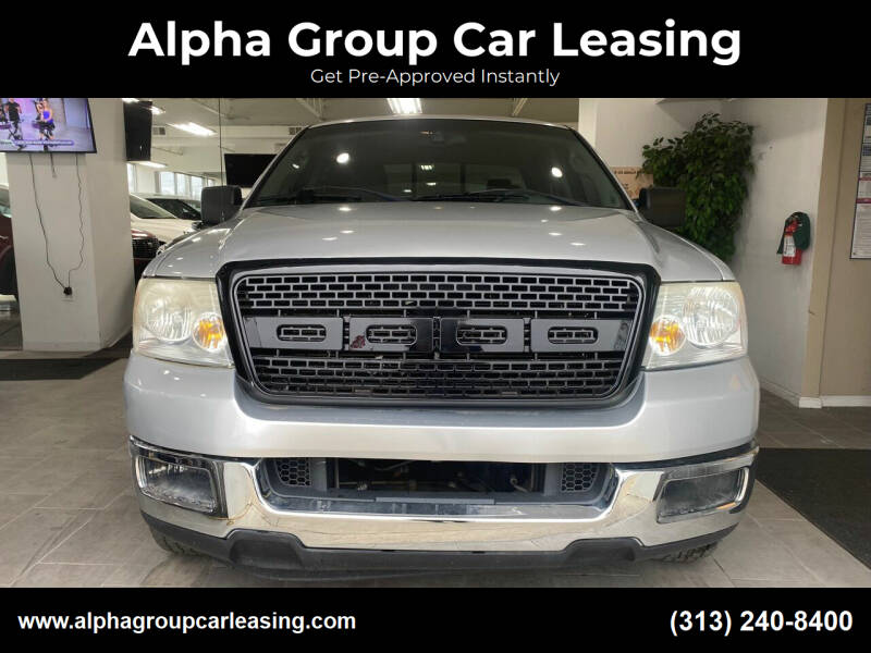 2005 Ford F-150 for sale at Alpha Group Car Leasing in Redford MI