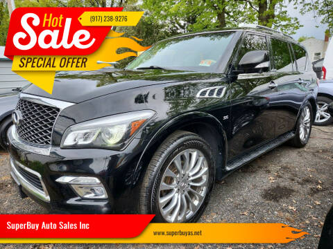 2015 Infiniti QX80 for sale at SuperBuy Auto Sales Inc in Avenel NJ