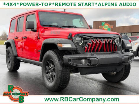 2021 Jeep Wrangler Unlimited for sale at R & B Car Co in Warsaw IN