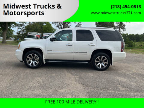 2013 GMC Yukon for sale at Midwest Trucks & Motorsports in Merrifield MN